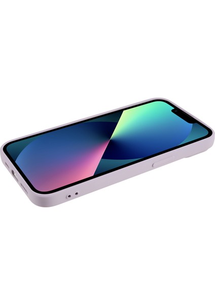 iPhone 13 6.1 Inç Yumuşak Tpu Kamera Korumalı Telefon Kılıfı Yumuşak Elyaf Astarlı Ka Kaplama-Mor (Yurt Dışından) indirimleri
