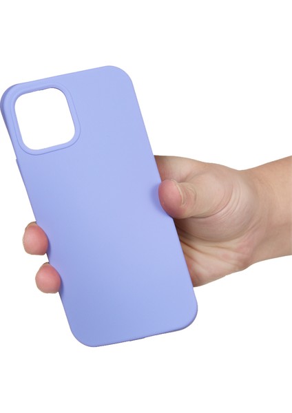 iPhone 15 Esnek Sıvı Silikon Telefon Kılıfı Yumuşak Astar Düşmeye Lı Kapak-Açık Mor (Yurt Dışından) indirimleri