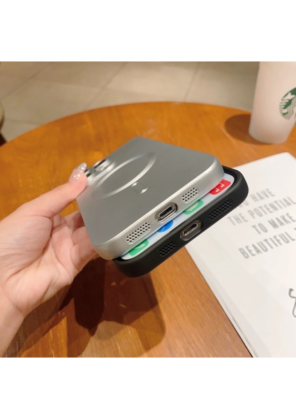 iPhone 13 Pro Max 6.7 Inç Tpu Düşmeye Karşı Kılıf Lens Filmli Magsafe Ka Telefon Kılıfı ile Uyumlu-Pembe (Yurt Dışından) indirimleri