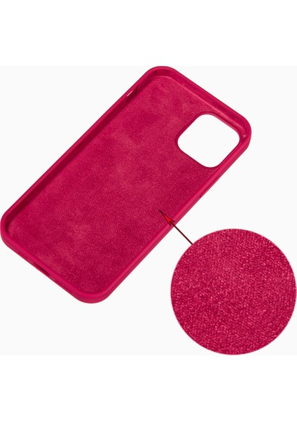 iPhone 12 Pro Max 6.7 Inç Sıvı Silikon Yumuşak Cep Telefonu Kılıfı Akıllı Telefon Kılıfı-Gül (Yurt Dışından) modelleri