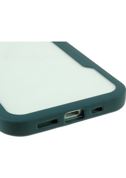 iPhone 12 6.1 Inç Için Tamamen Sarılı Pet Ekran Koruyucu + Akrilik Arka Panel + Tpu Çerçeve Düşmeye Dayanıklı Koruyucu Kılıf - Gece Yarısı Yeşili (Yurt Dışından) indirimleri