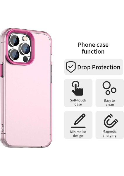 iPhone 15 Pro Kılıf Pc+Tpu+Pet Mat Düşmeye Karşı Telefon Arka Kapağı-Kırmızı (Yurt Dışından) fiyatları