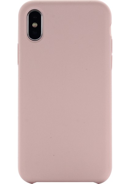 iPhone Xs Max 6.5 Inç Için Kenar Sarılı Sıvı Silikon Telefon Kılıfı-Pembe (Yurt Dışından) indirimleri