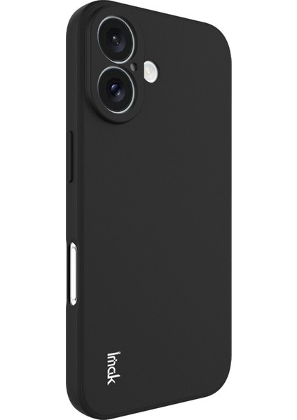 Imak Uc-4 Serisi iPhone 16 Tpu Kılıf Yumuşak Telefon Kılıfı Düz ​​kenar-Siyah (Yurt Dışından) indirimleri