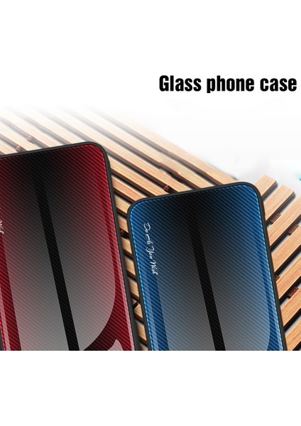 iPhone 15 Pro Karbon Fiber Dokulu Telefon Kılıfı Temperli Cam+Tpu Cep Telefonu Kılıfı-Koyu Mavi (Yurt Dışından) fırsatları