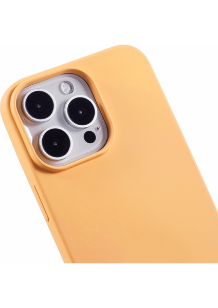 iPhone 16 Pro Max Tpu Kılıf Darbeye Dayanıklı Yumuşak Tpu Fiber Astarlı Telefon Kılıfı-Turuncu (Yurt Dışından) indirimleri