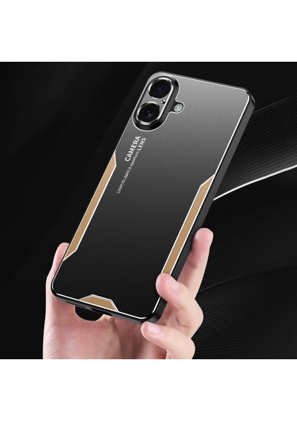 iPhone 16 Plus Telefon Kılıfı Alüminyum Alaşımlı Tpu Pc Arka Kapak-Mavi (Yurt Dışından) modelleri