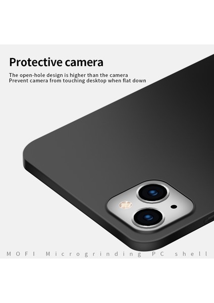Mofı Shield Ince Buzlu Kaplama Yüzey Sert Plastik Cep Telefonu Arka Kılıf Koruyucu iPhone 13 6.1 Inç-Gül Altını (Yurt Dışından) fiyatları