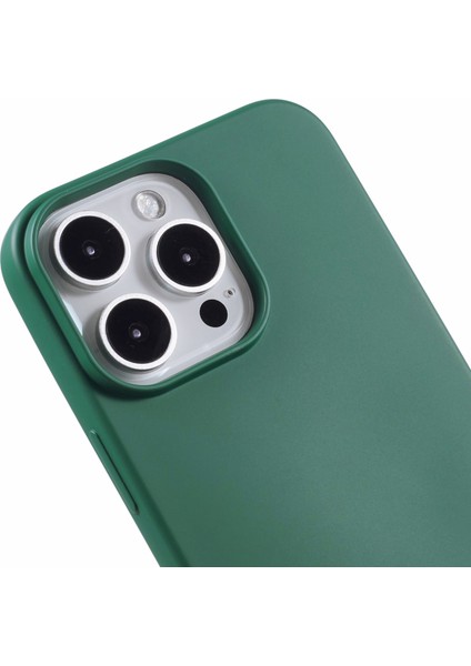 iPhone 16 Pro Max Tpu Kılıf Darbeye Dayanıklı Yumuşak Tpu Fiber Astarlı Telefon Kılıfı-Ordu Yeşili (Yurt Dışından) indirimleri
