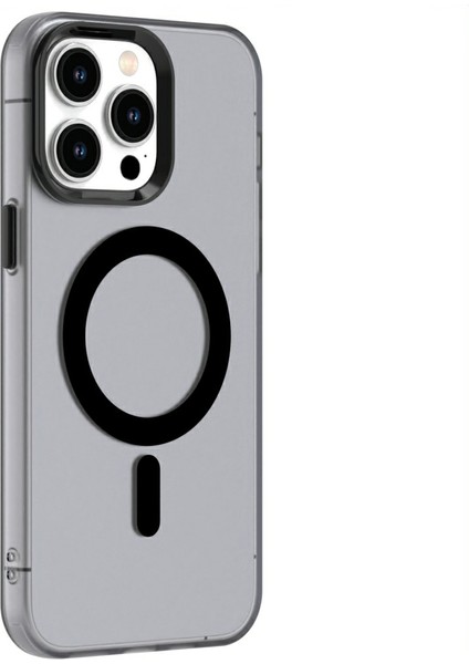 Candy Series iPhone 13 Pro Kılıfı Magsafe Pc+Tpu+Pet Düşmeye Karşı Telefon Kılıfı ile Uyumlu-Siyah (Yurt Dışından) fiyatları
