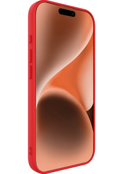 Imak Uc-4 Serisi iPhone 16 Pro Tpu Kılıf Yumuşak Telefon Kılıfı Düz ​​kenar-Kırmızı (Yurt Dışından) fırsatları