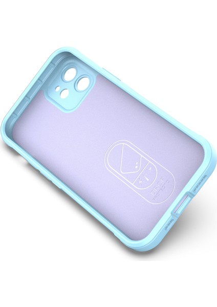 iPhone 12 6.1 Inç Düşme Korumalı Sağlam Arka Kabuk Tpu Telefon Koruyucu Kılıf-Beyaz (Yurt Dışından) fiyatları