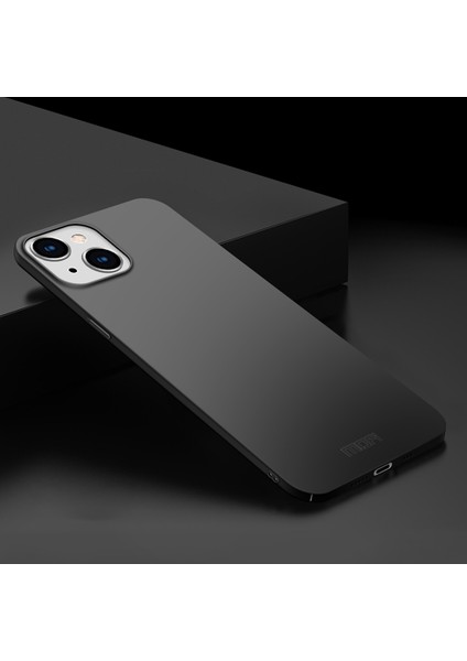 Mofı Jk Pc ​​series-1 Shield iPhone 14 Plus 6.7 Inç Mat Telefon Kılıfı Sert Pc Parmak Izi Önleyici Kılıf Kayışlı-Siyah (Yurt Dışından) indirimleri