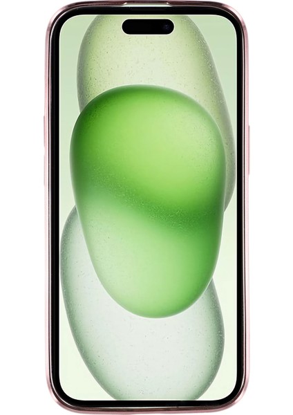 Kadem iPhone 15 Slim-Fit Shell Çiçek Parıltılı Yapay Elmas Tpu Degrade Kapak Cep Telefonu Kılıfı-Gül Altını (Yurt Dışından) indirimleri