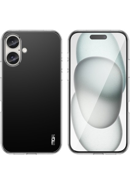 Mofı iPhone 16 Kılıfı Yumuşak Tpu Ince Telefon Kılıfı Hd Şeffaf (Yurt Dışından) fiyatları