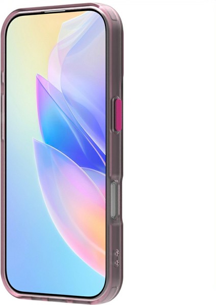 Candy Series iPhone 16 Pro Max Kılıfı Magsafe Pc+Tpu+Pet Düşmeye Karşı Telefon Kılıfı ile Uyumlu-Kırmızı (Yurt Dışından) fırsatları