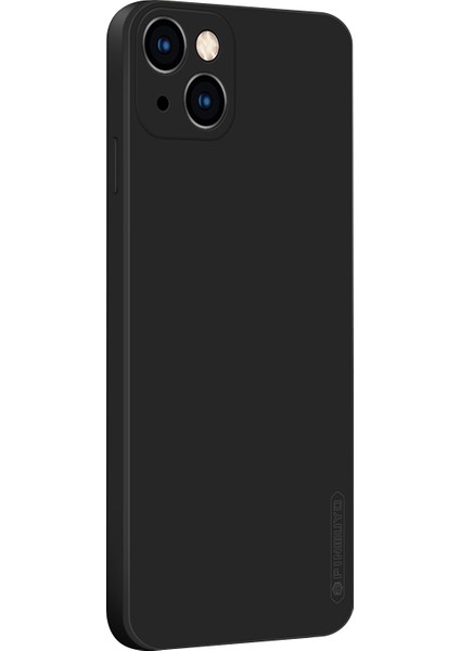 Pınwuyo Yumuşak Sıvı Silikon Hassas Kesikler Her Yerde Koruyucu Telefon Kılıfı iPhone 13 Mini 5.4 Inç-Siyah (Yurt Dışından)