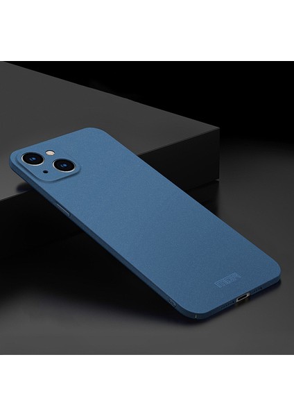 Mofı Shield Mat Serisi iPhone 14 Plus 6.7 Inç Düşme Korumalı Telefon Kılıfı Sert Pc Arka Kapak-Mavi (Yurt Dışından) indirimleri