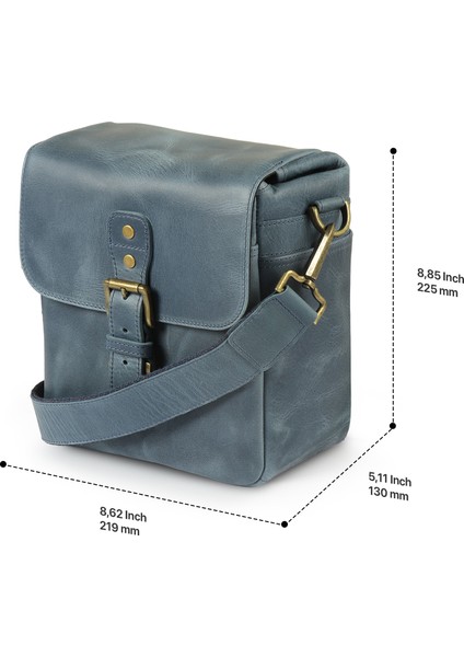 MG1330 Hakiki Deri Kamera Çantası | Hakiki Deri Dikey Kamera Çantası | Gerçek Deri | SLR/DSLR Kamera Çantası