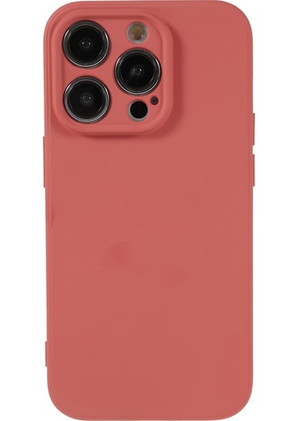 iPhone 14 Pro Yumuşak Tpu Ka Telefon Kılıfı Çizilmez Fiber Astar Koruyucu Kılıf-Alıç Kırmızısı (Yurt Dışından) modelleri