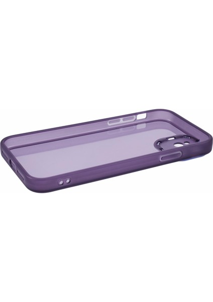 Dksm Serisi iPhone 12 Kılıfı Elektrokaplama Kamera Çerçevesi Tpu Telefon Kılıfı-Şeffaf Mor (Yurt Dışından) fırsatları