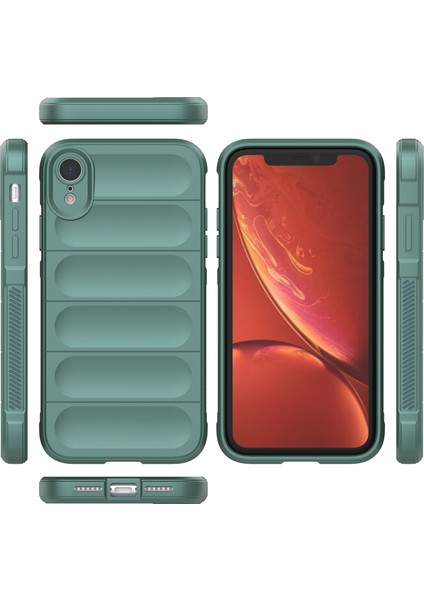 iPhone Xr Kılıf Düşmeye Karşı Yumuşak Tpu Sağlam Telefon Arka Kapağı-Yeşil (Yurt Dışından) indirimleri