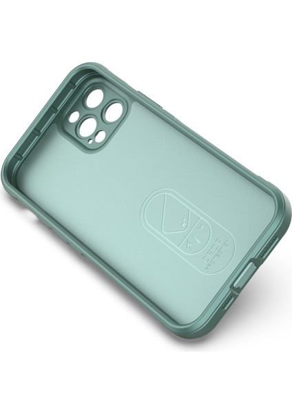 iPhone 12 Pro 6.1 Inç Tpu Telefon Koruyucu Kılıf, Çarpışmaya Dayanıklı Sağlam Arka Kabuk Kapak-Yeşil (Yurt Dışından) modelleri