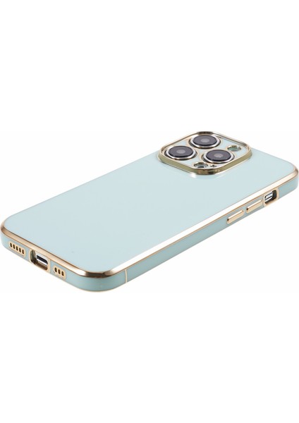 iPhone 15 Pro Max Için Yumuşak Tpu 6d Elektrokaplama Kılıf Parlak Darbeye Dayanıklı Koruyucu Telefon Kılıfı-Camgöbeği (Yurt Dışından) fırsatları
