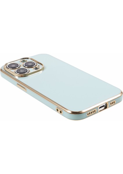 iPhone 15 Pro Max Için Yumuşak Tpu 6d Elektrokaplama Kılıf Parlak Darbeye Dayanıklı Koruyucu Telefon Kılıfı-Camgöbeği (Yurt Dışından) indirimleri