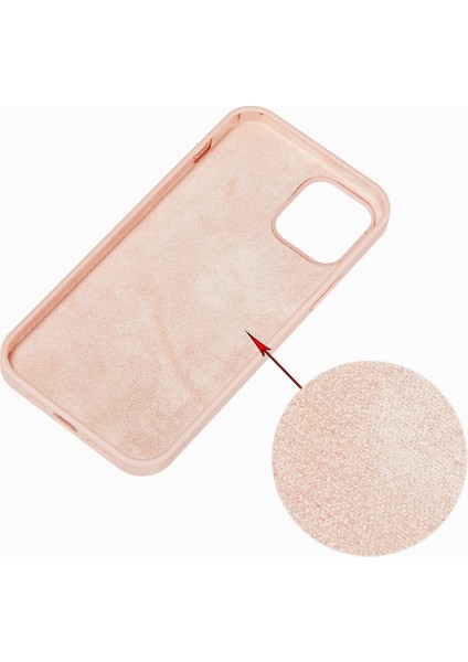 Iyi Korunmuş Çizilmez Sıvı Silikon Telefon Arka Kılıfı Telefon Kılıfı iPhone 13 6.1 Inç-Pembe (Yurt Dışından) fiyatları