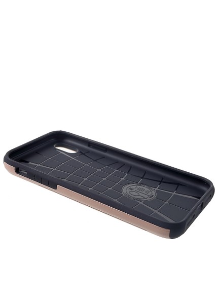 iPhone Xr 6.1 Inç Için Kart Yuvalı Plastik+Tpu Hibrit Mobil Kılıf Kılıfı-Gül Altını (Yurt Dışından) indirimleri