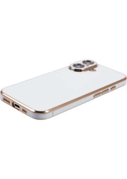 iPhone 16 Kılıf Tpu Slim Fit Darbeye Dayanıklı Telefon Kılıfı 6d Elektrokaplama-Beyaz (Yurt Dışından) indirimleri