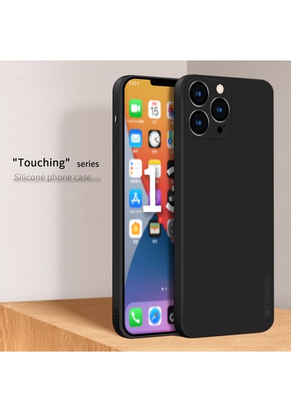 Pınwuyo Hassas Kesim Yumuşak Silikon Tam Gövde Darbeye Dayanıklı Koruyucu Telefon Kılıfı iPhone 13 Pro Max 6.7 Inç-Siyah (Yurt Dışından) fırsatları