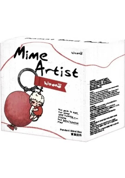 Hirono Mime Serisi Kolye Kutu Tahmin Tahmini Orijinal Oyuncak Bebek Sevimli Aksiyon Anime Figür Masaüstü Süsleri Koleksiyon: Şiir (Yurt Dışından)