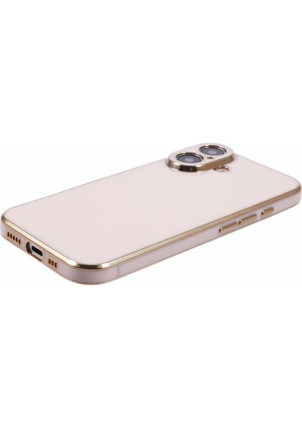 iPhone 16 Plus Kılıf Tpu Slim Fit Darbeye Dayanıklı Telefon Kılıfı 6d Elektrokaplama-Pembe (Yurt Dışından) indirimleri