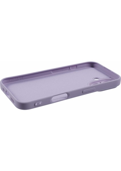 iPhone 16 Plus Kılıf Yumuşak Elyaf Astar Tpu Telefon Kılıfı Kamera Lens Koruması-Mor (Yurt Dışından) fırsatları