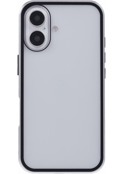 iPhone 16 Plus Anti-Casus Kılıf Manyetik Metal Çerçeve + Çift Taraflı Temperli Cam Telefon Kılıfı - Gümüş (Yurt Dışından) fiyatları