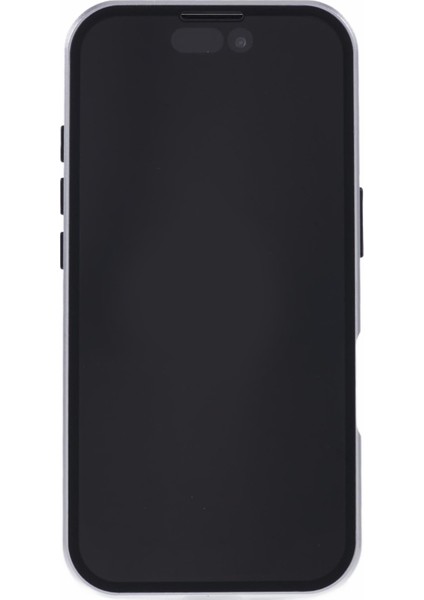 iPhone 16 Plus Anti-Casus Kılıf Manyetik Metal Çerçeve + Çift Taraflı Temperli Cam Telefon Kılıfı - Gümüş (Yurt Dışından) modelleri