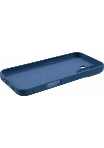 iPhone 16 Plus Kılıf Yumuşak Elyaf Astar Tpu Telefon Kılıfı Kamera Lens Koruması-Safir (Yurt Dışından) fırsatları