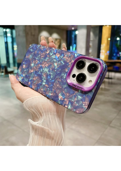 Kabuk Doku Akrilik Pc Telefon Kılıfı iPhone 15 Pro Max Düşmeye Karşı Darbeye Dayanıklı Telefon Kılıfı-Beyaz (Yurt Dışından) fiyatları