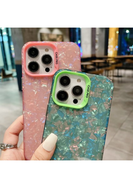 Kabuk Doku Akrilik Pc Telefon Kılıfı iPhone 15 Pro Max Düşmeye Karşı Darbeye Dayanıklı Telefon Kılıfı-Beyaz (Yurt Dışından) fırsatları