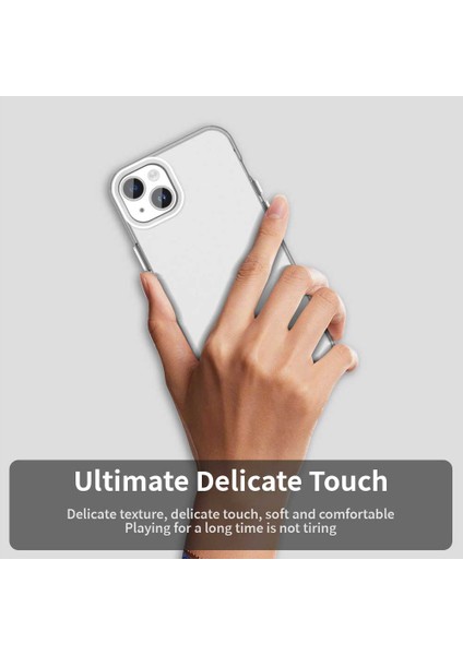 iPhone 15 Plus/14 Plus Kılıf Pc+Tpu+Pet Mat Düşmeye Karşı Dayanıklı Telefon Arka Kapağı-Beyaz (Yurt Dışından) indirimleri
