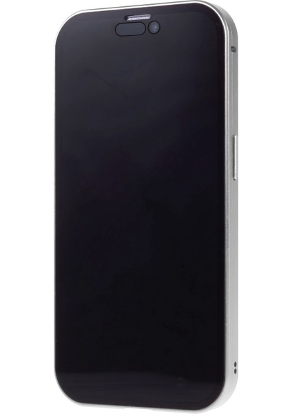 iPhone 15 Plus Anti-Casus Telefon Kılıfı Manyetik Adsorpsiyon Metal Çerçeve + Çift Taraflı Temperli Cam Darbeye Dayanıklı Kapak - Gümüş (Yurt Dışından) indirimleri