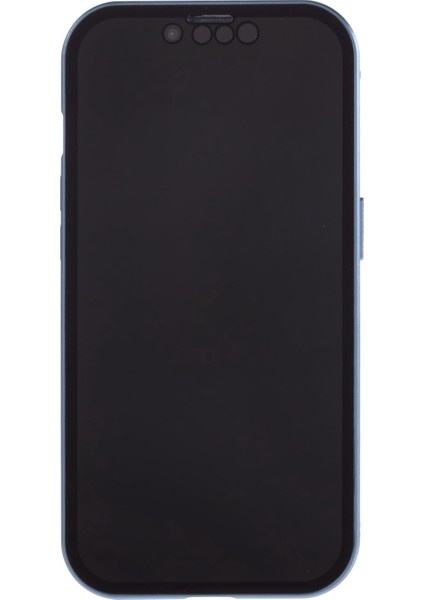 iPhone 14 Anti-Casus Telefon Kılıfı Metal Çerçeve + Çift Taraflı Temperli Cam Manyetik Tam Koruma Kılıfı - Bebek Mavisi (Yurt Dışından) fırsatları