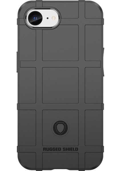 iPhone 16E Kılıfı Kare Izgara Doku Düşmeye Karşı Tpu Telefon Kılıfı-Siyah (Yurt Dışından) fiyatları
