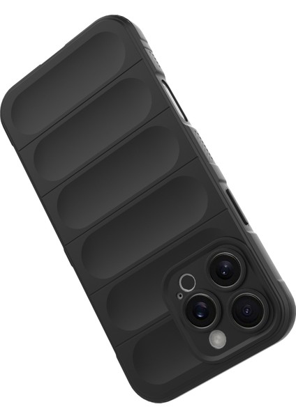 iPhone 16 Pro Kılıfı Düşmeye Karşı Tpu Telefon Kılıfı Hassas Lens Koruması-Siyah (Yurt Dışından) fırsatları