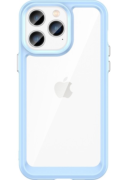 iPhone 14 Pro Max 6.7 Inç Tpu+Akrilik Cep Telefonu Koruyucu Kılıf Düşmeye Karşı Dayanıklı Çizilmeye Karşı Dayanıklı Arka Kapak-Mavi (Yurt Dışından) fiyatları