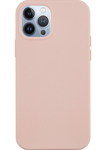 iPhone 14 Pro Max 6.7 Inç Çizilmez Silikon Telefon Kılıfı Tampon Kapak Cep Telefonu Koruyucu-Pembe (Yurt Dışından)