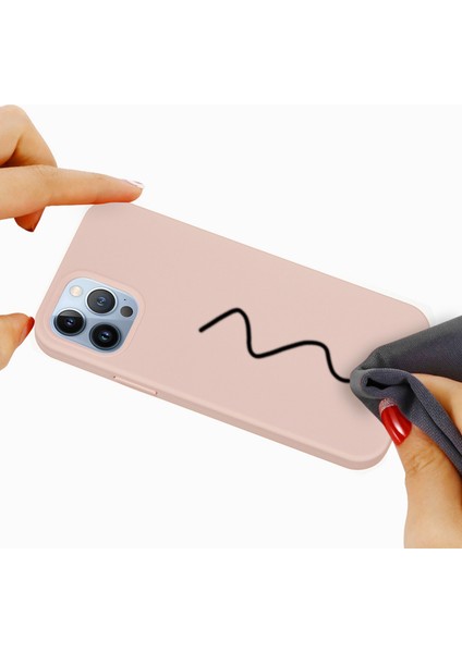 iPhone 14 Pro Max 6.7 Inç Çizilmez Silikon Telefon Kılıfı Tampon Kapak Cep Telefonu Koruyucu-Pembe (Yurt Dışından) fırsatları