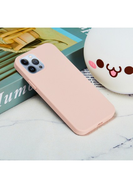 iPhone 14 Pro Max 6.7 Inç Çizilmez Silikon Telefon Kılıfı Tampon Kapak Cep Telefonu Koruyucu-Pembe (Yurt Dışından) indirimleri